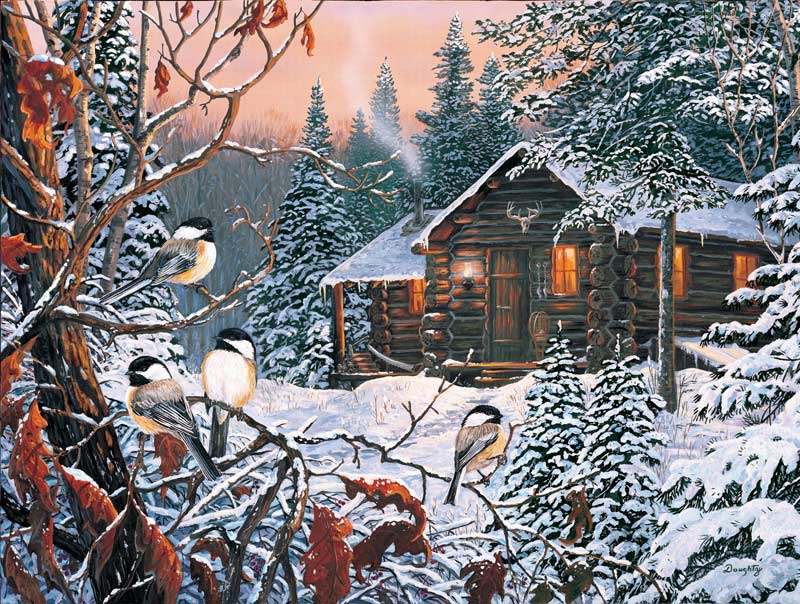 Enchanted Woods Winter Jigsaw Puzzle