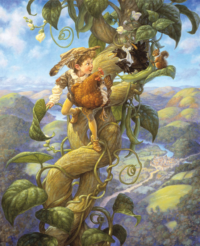 Fairytales Book - Jack and the Beanstalk Fantasy