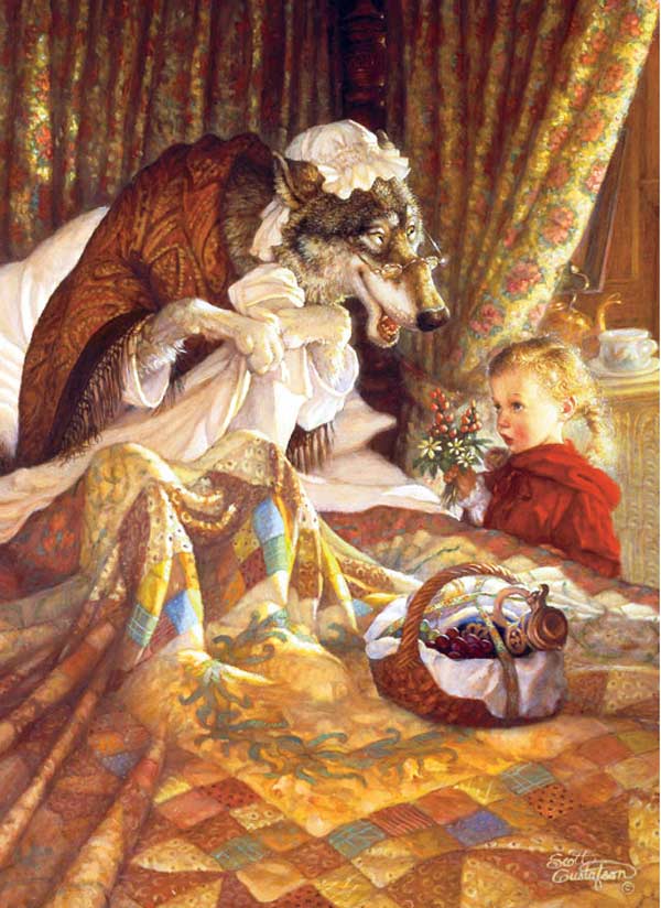 Fairytales Book - Little Red Riding Hood Nostalgic & Retro