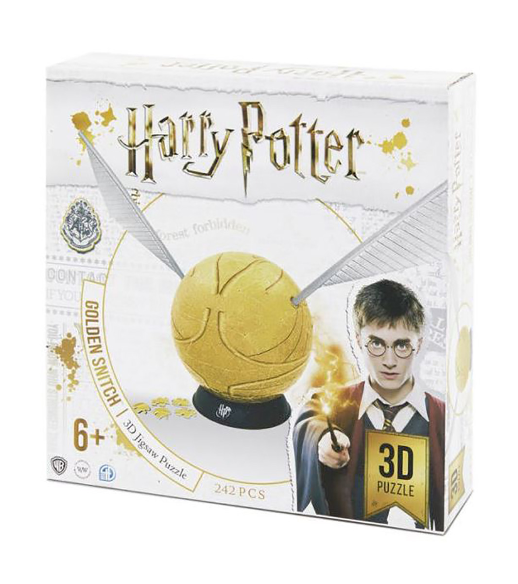 3D Harry Potter Golden Snitch Movies & TV Jigsaw Puzzle