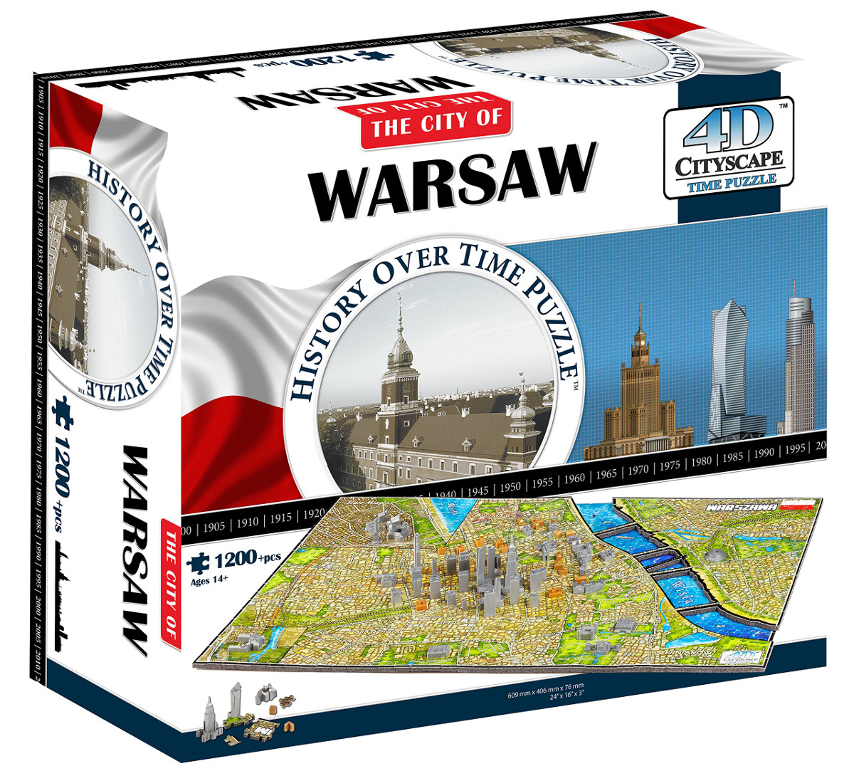 Warsaw, Poland Landmarks & Monuments Jigsaw Puzzle