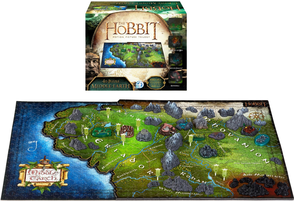4D Hobbit Middle Earth Fantasy Jigsaw Puzzle