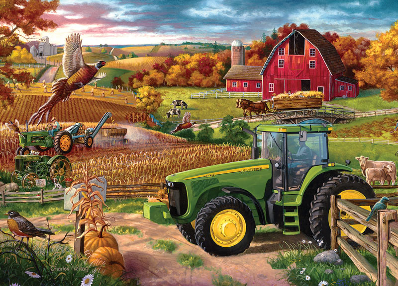 100 Years of Deere Farm Jigsaw Puzzle