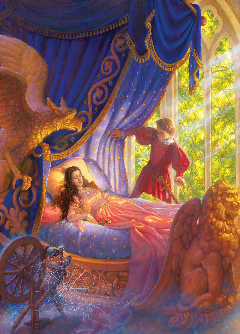 Sleeping Beauty (Book Boxes) Fantasy Jigsaw Puzzle