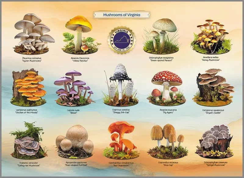 Mushrooms of Virginia