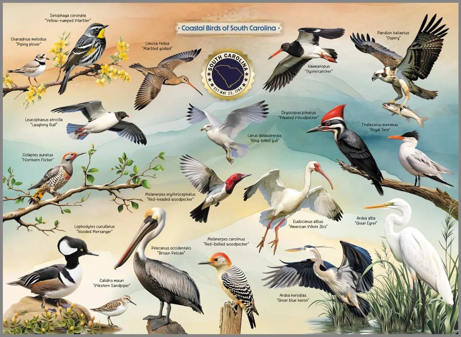Coastal Birds of South Carolina