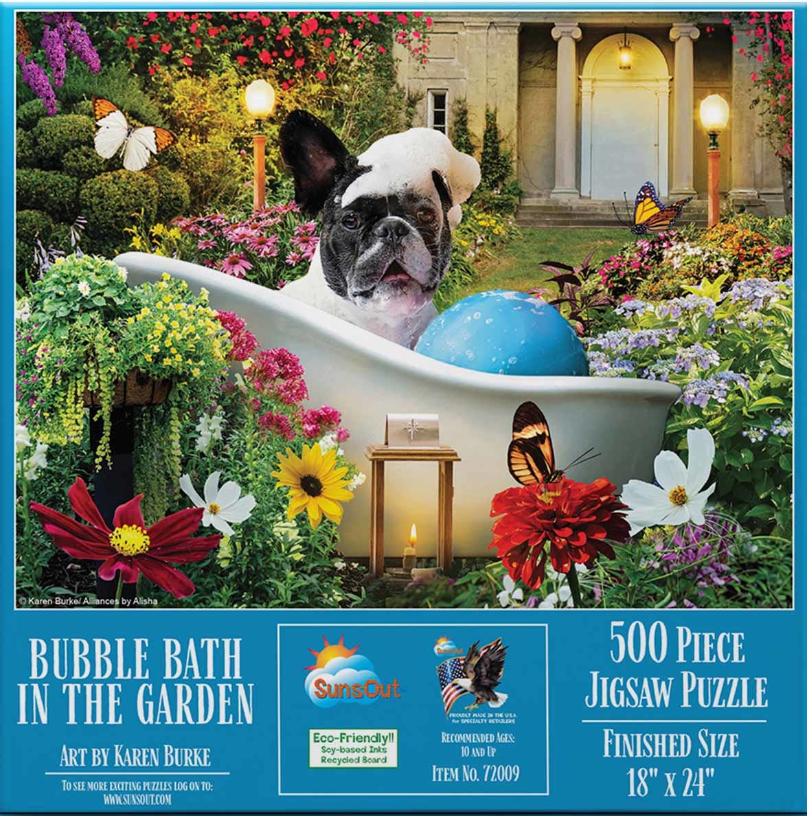 Bubble Bath in the Garden