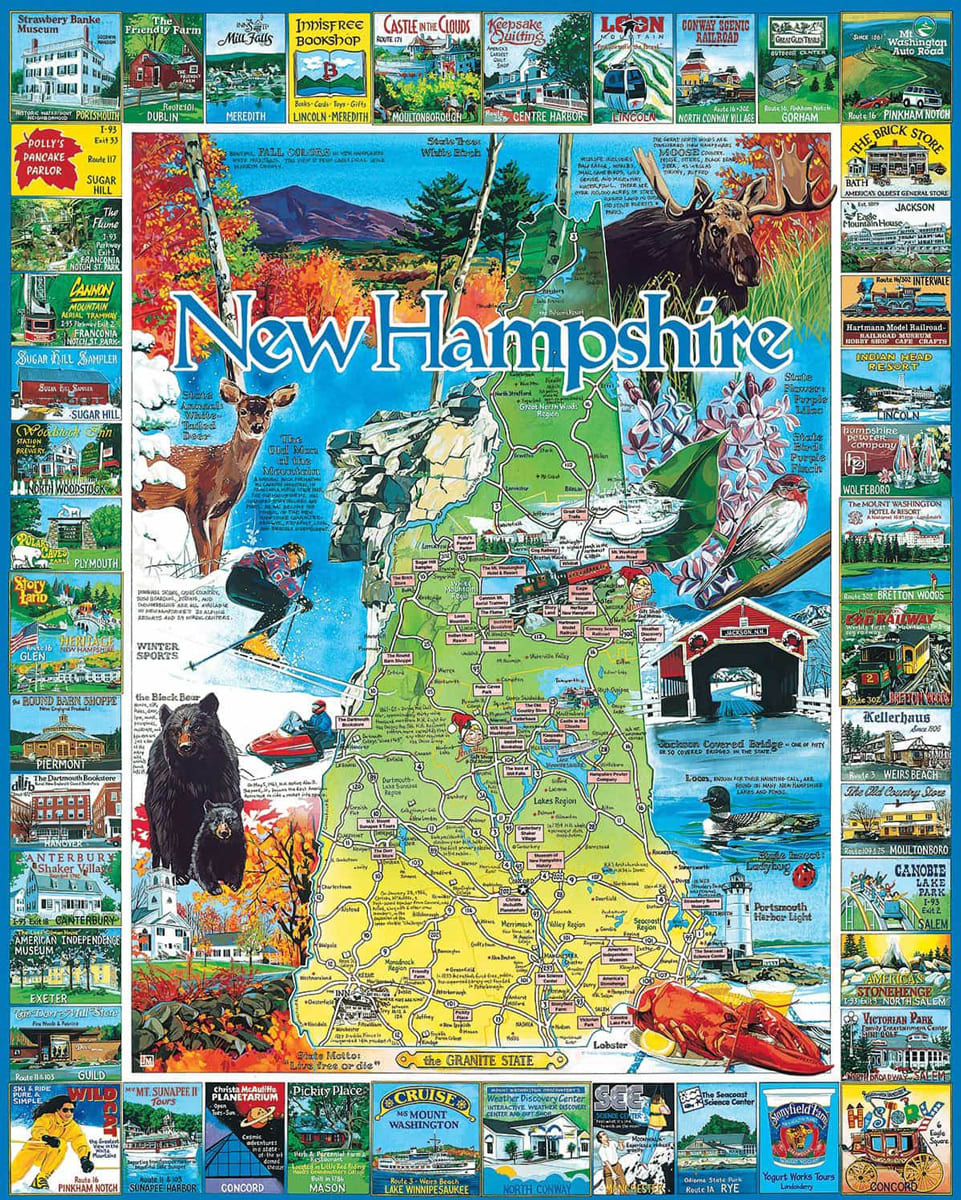 Best of New Hampshire Maps & Geography