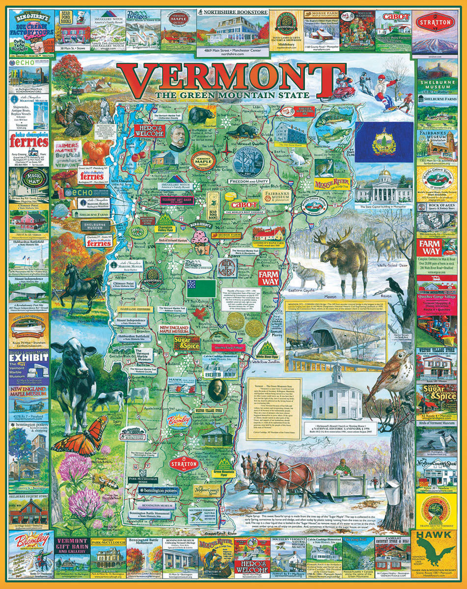 New Vermont Maps & Geography