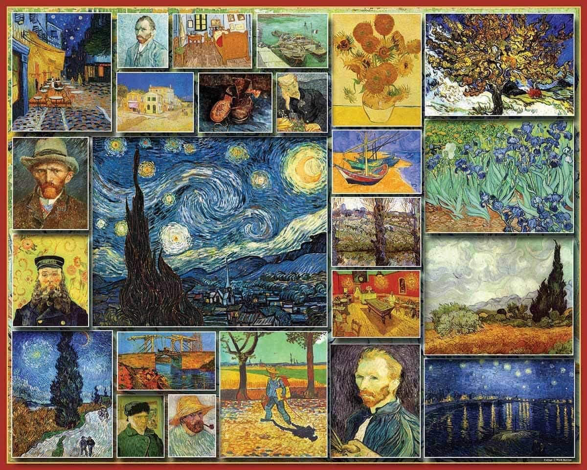 Great Painters - Vincent Van Gogh Fine Art Jigsaw Puzzle