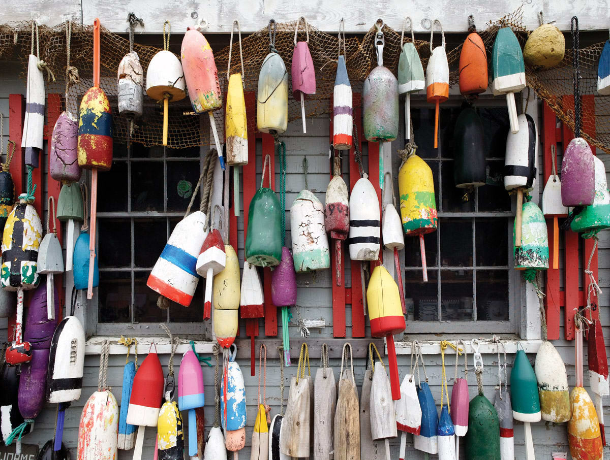 Lobster Buoys Fishing