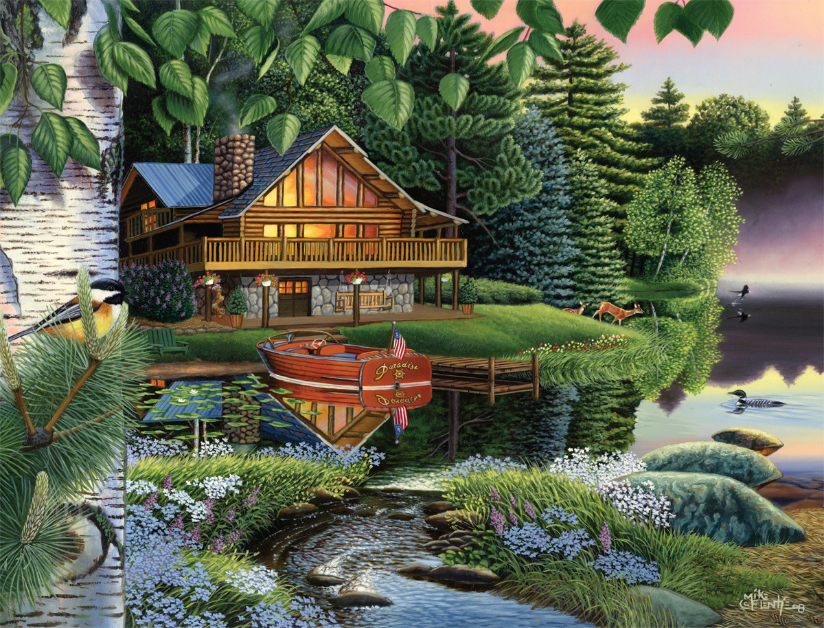 Paradise Forest Jigsaw Puzzle