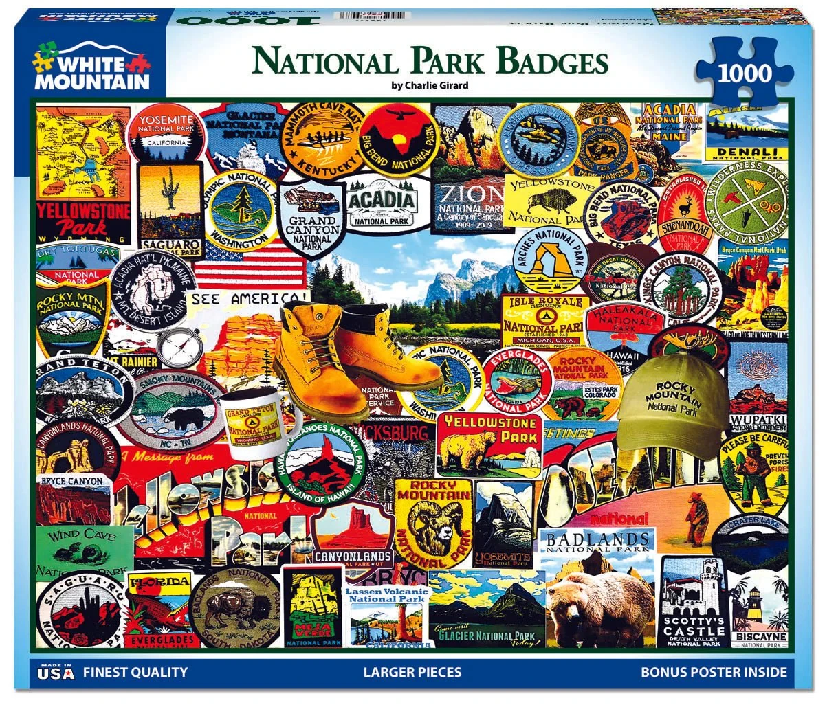 National Park Badges Travel
