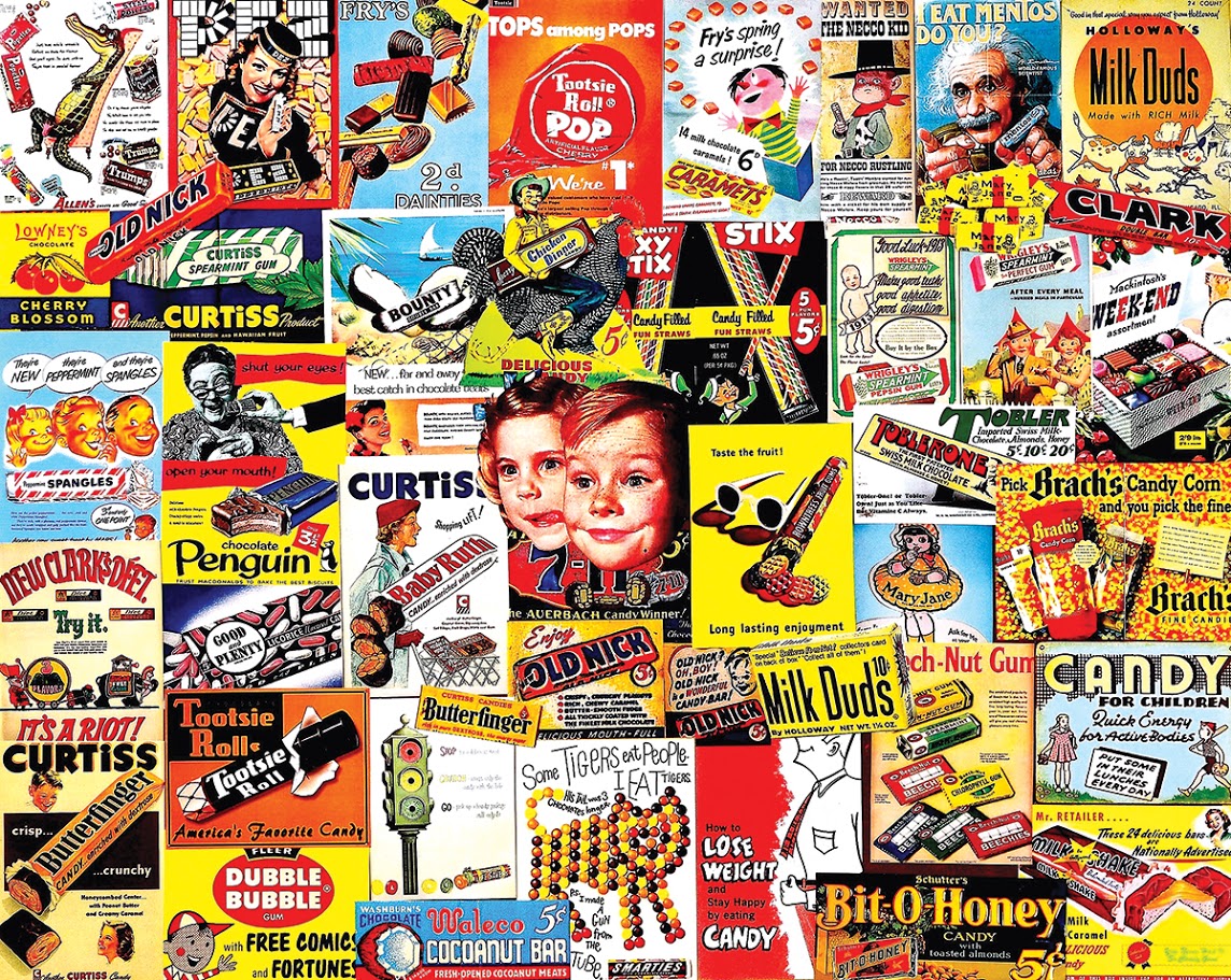Old Time Candy Nostalgic & Retro Jigsaw Puzzle