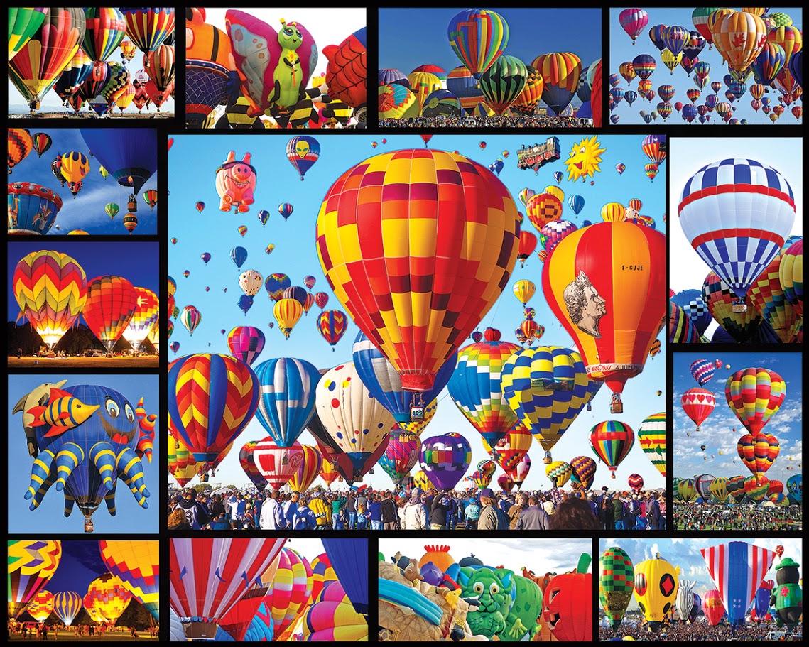 Hot Air Balloons Hot Air Balloon Jigsaw Puzzle