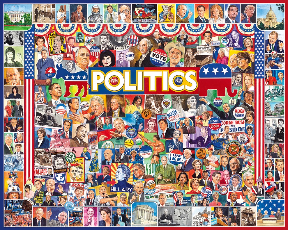 Politics Americana Jigsaw Puzzle