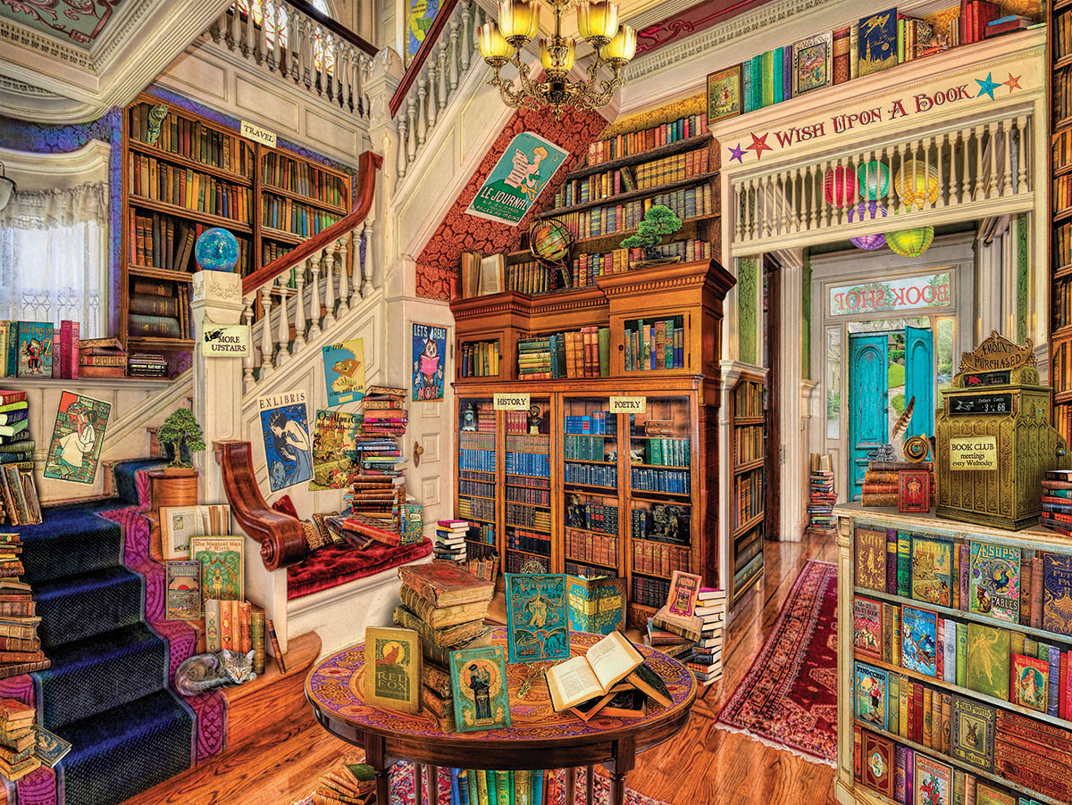Book Heaven Books & Reading Jigsaw Puzzle