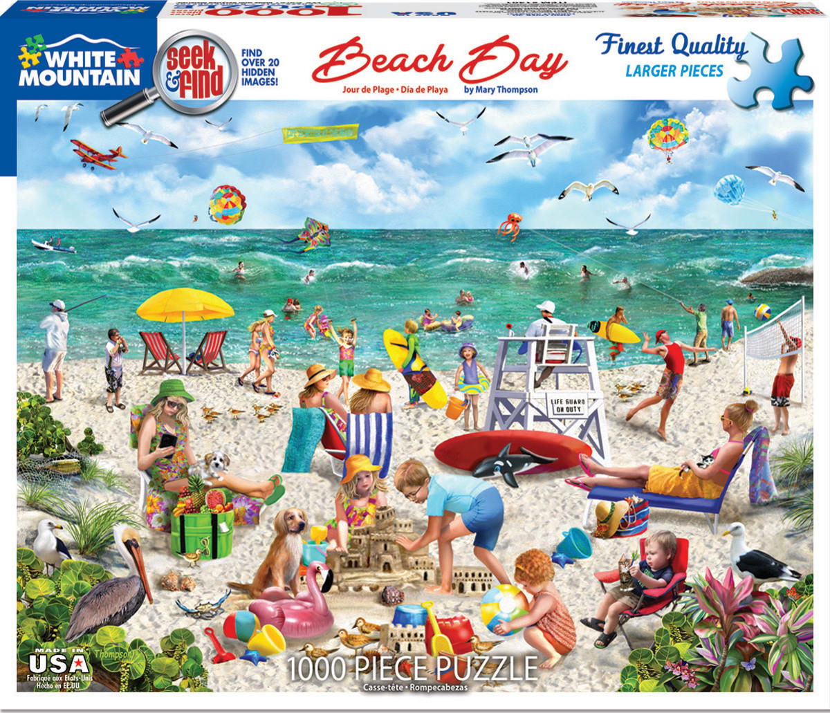 Beach Day - Seek & Find