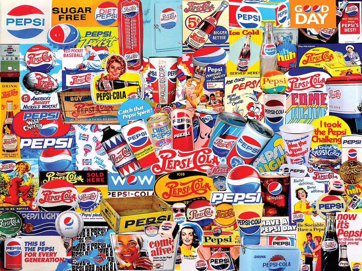 Pepsi Nostalgic & Retro Jigsaw Puzzle