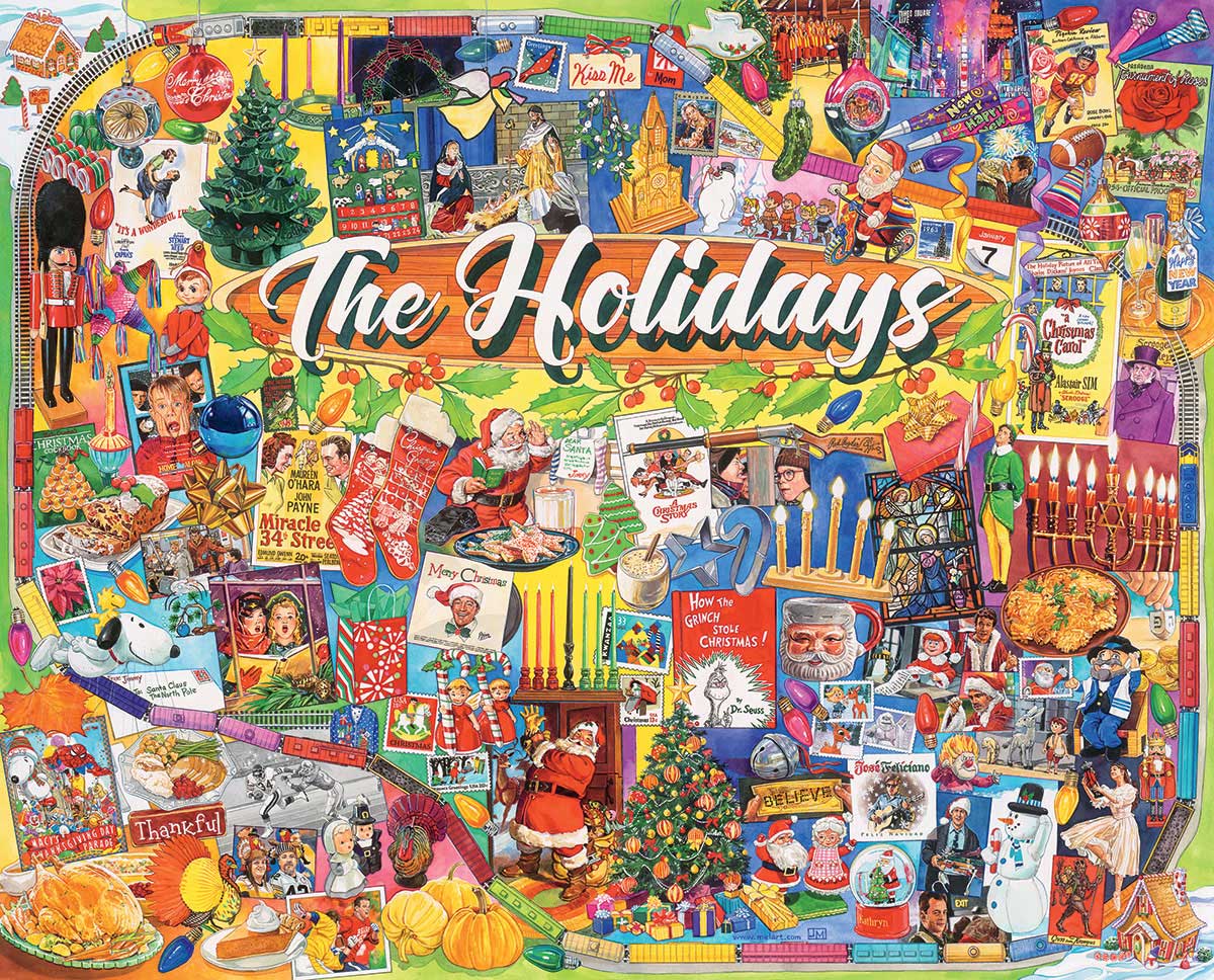 The Holidays Thanksgiving Jigsaw Puzzle