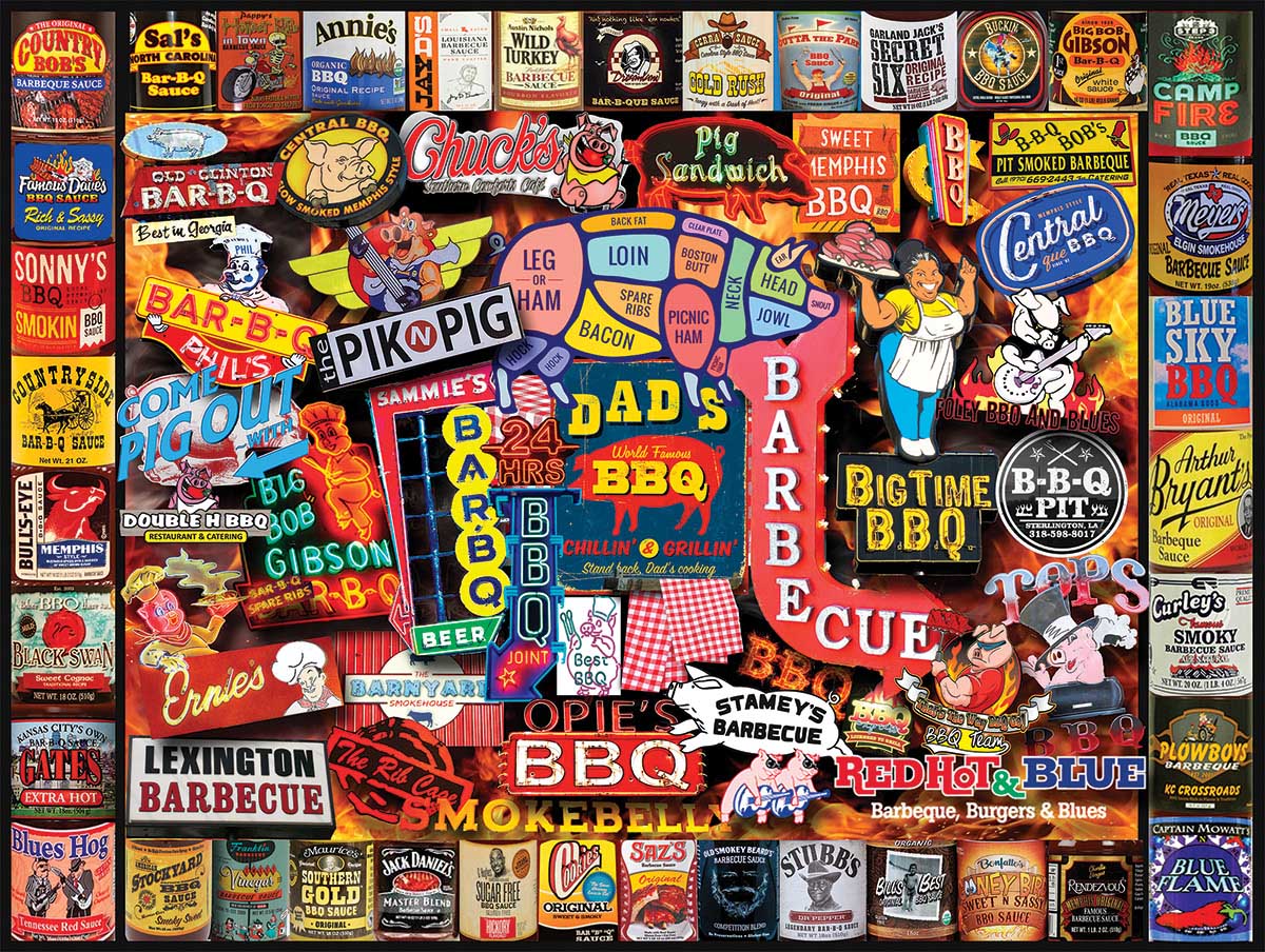 Barbecue Food and Drink Jigsaw Puzzle