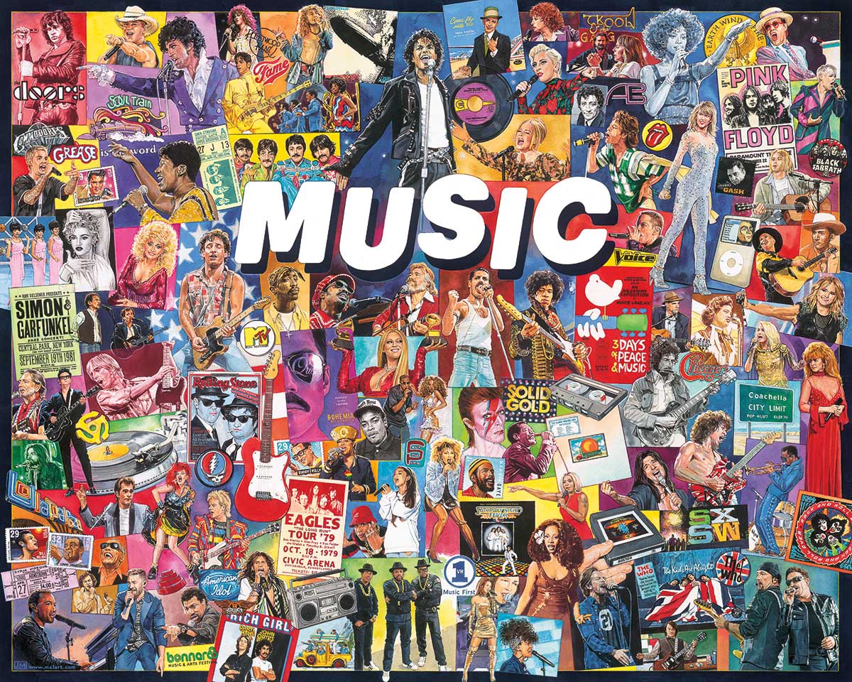 Music Father's Day Jigsaw Puzzle