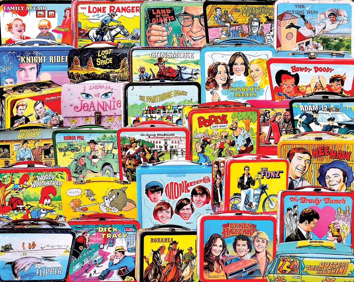 TV Lunch Boxes Movies & TV Jigsaw Puzzle