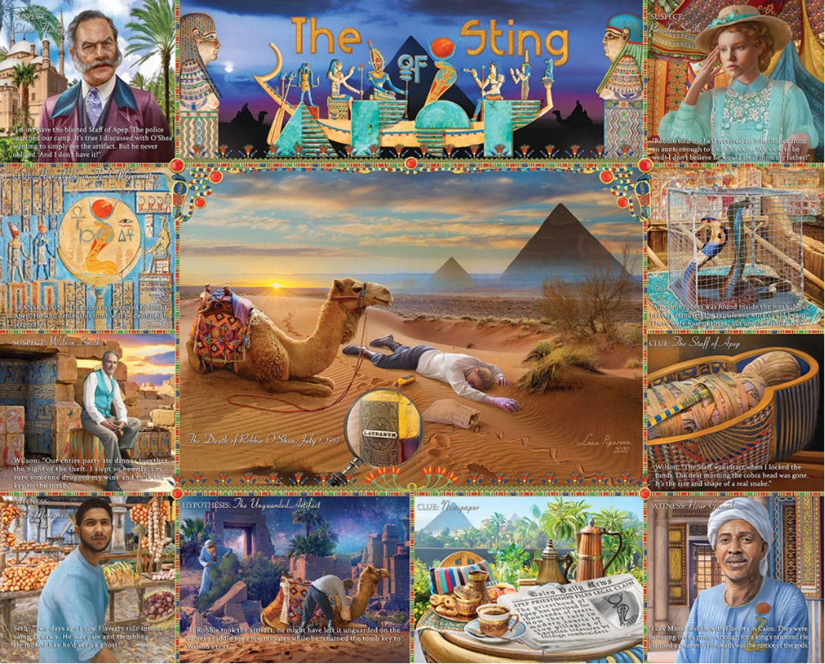 The Sting of APEP Travel Jigsaw Puzzle