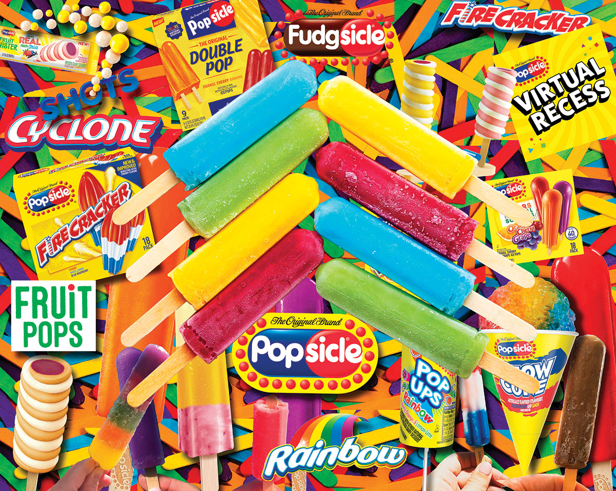 Popsicles Collage Jigsaw Puzzle