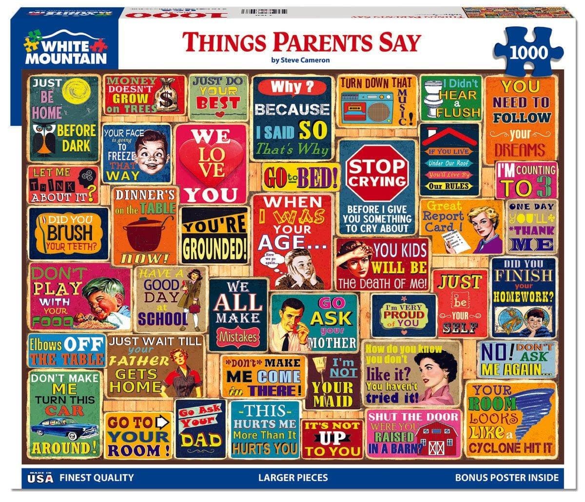 Things Parents Say