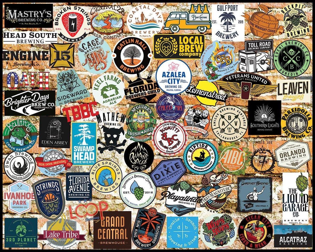 Florida Craft Beers Collage