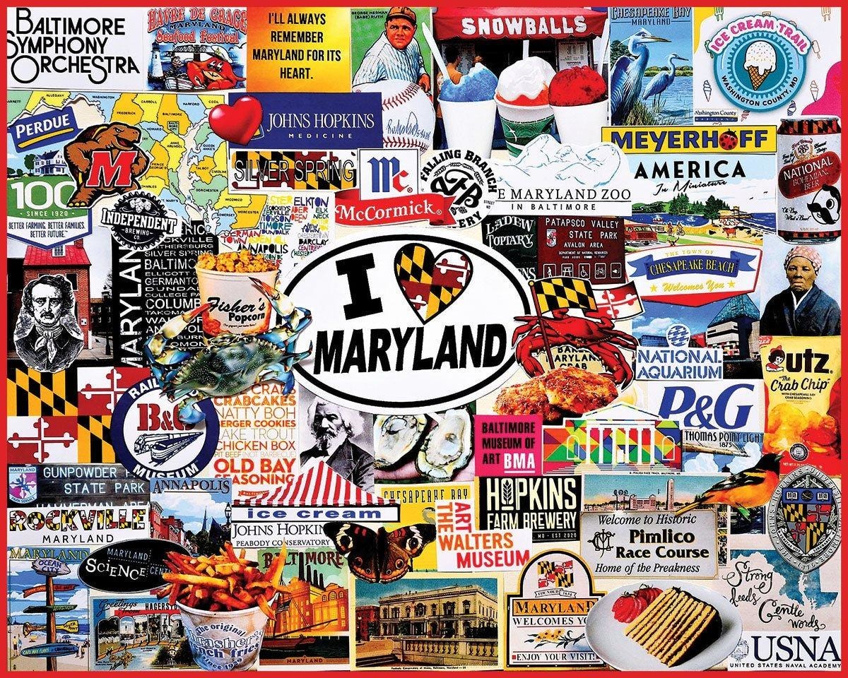 I Love Maryland United States