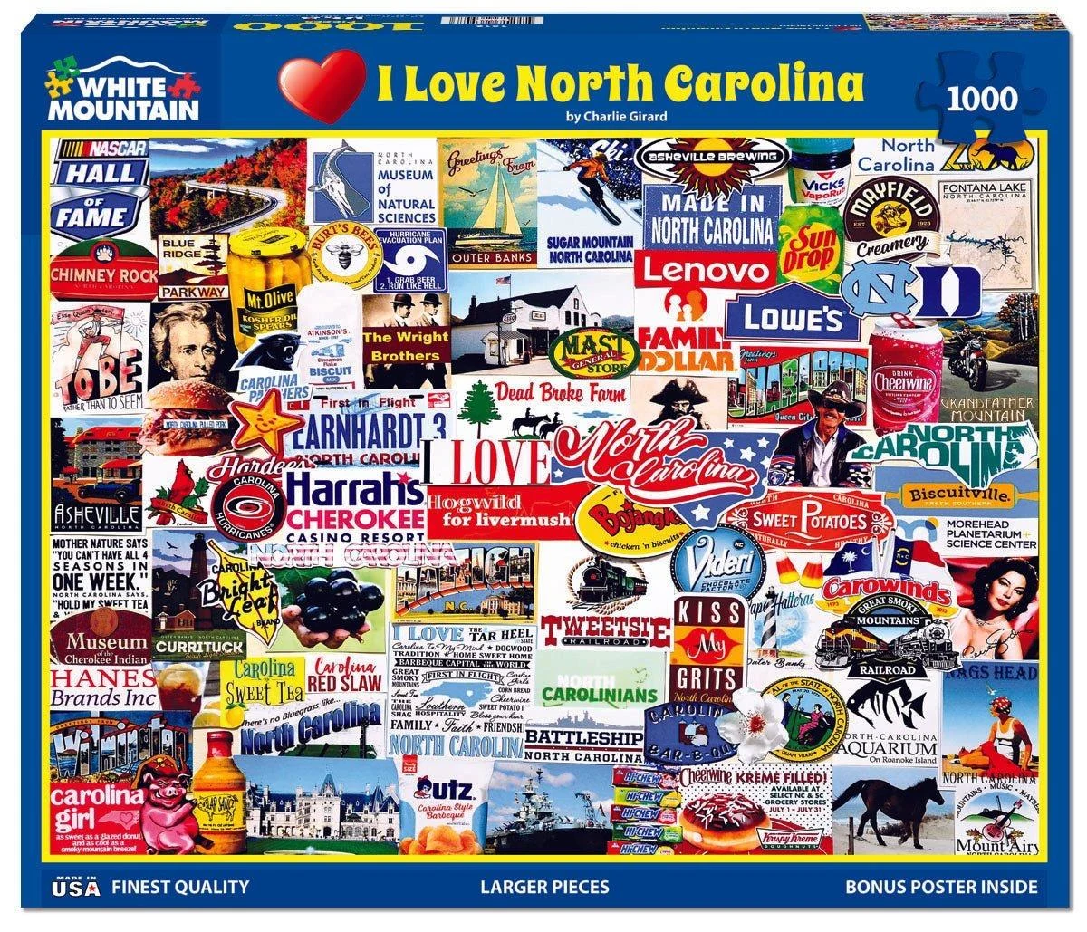 I Love North Carolina