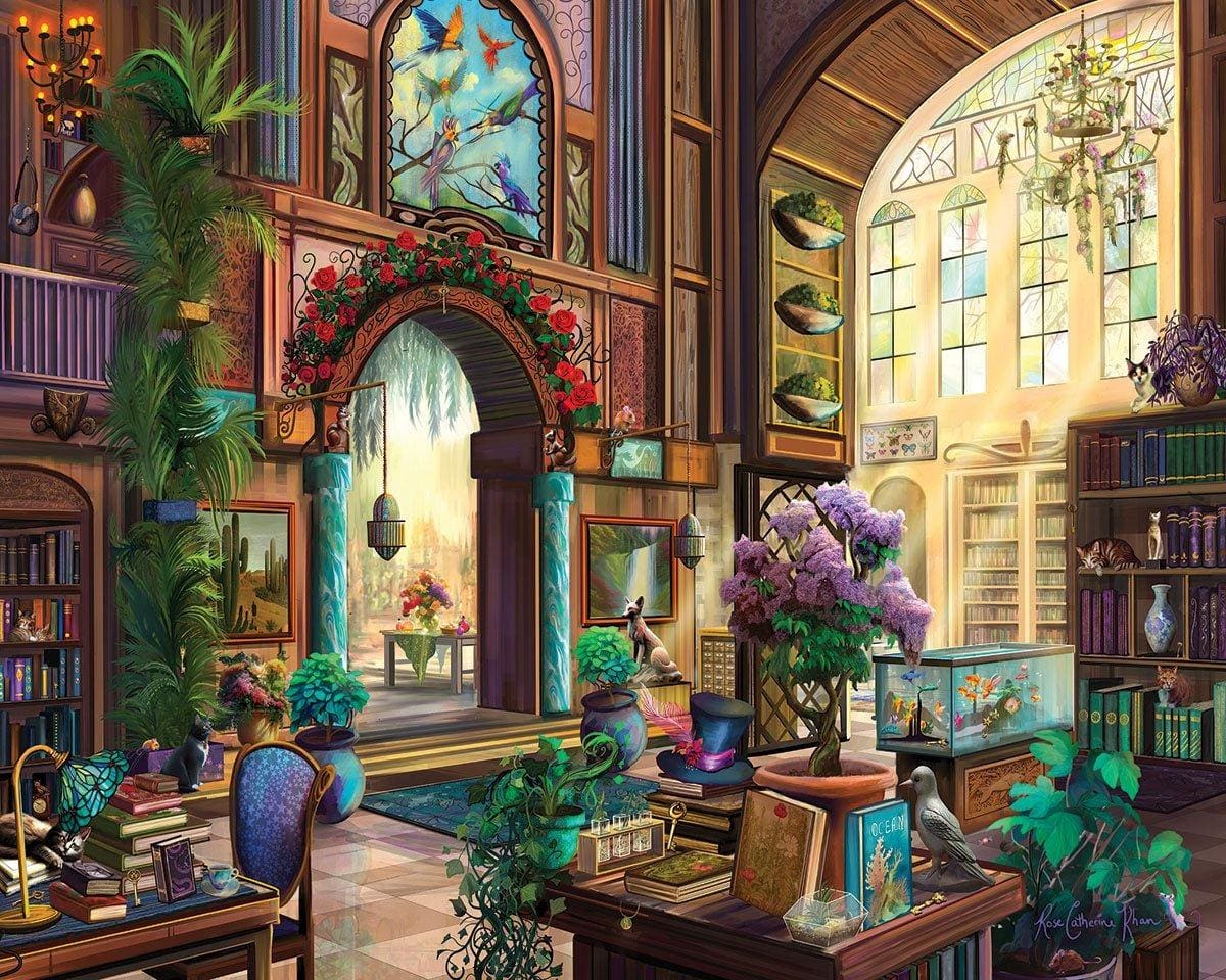 Botanical Library Flower & Garden