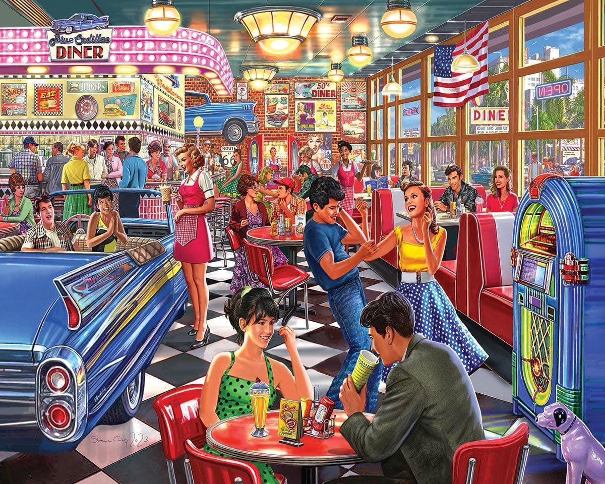 Juke Box Diner Nostalgic & Retro