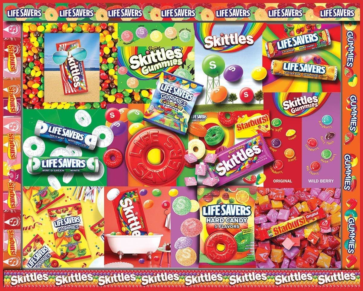 Fruity Candy Collage