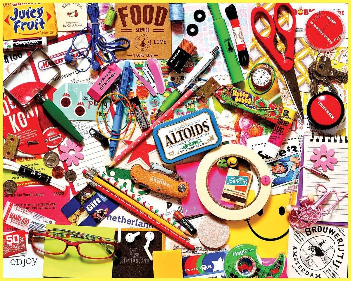 Junk Drawer Collage