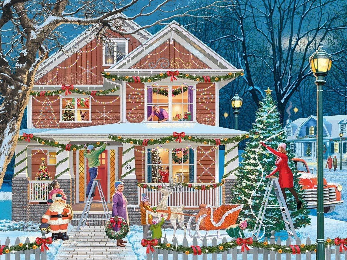 Decorating The House Christmas