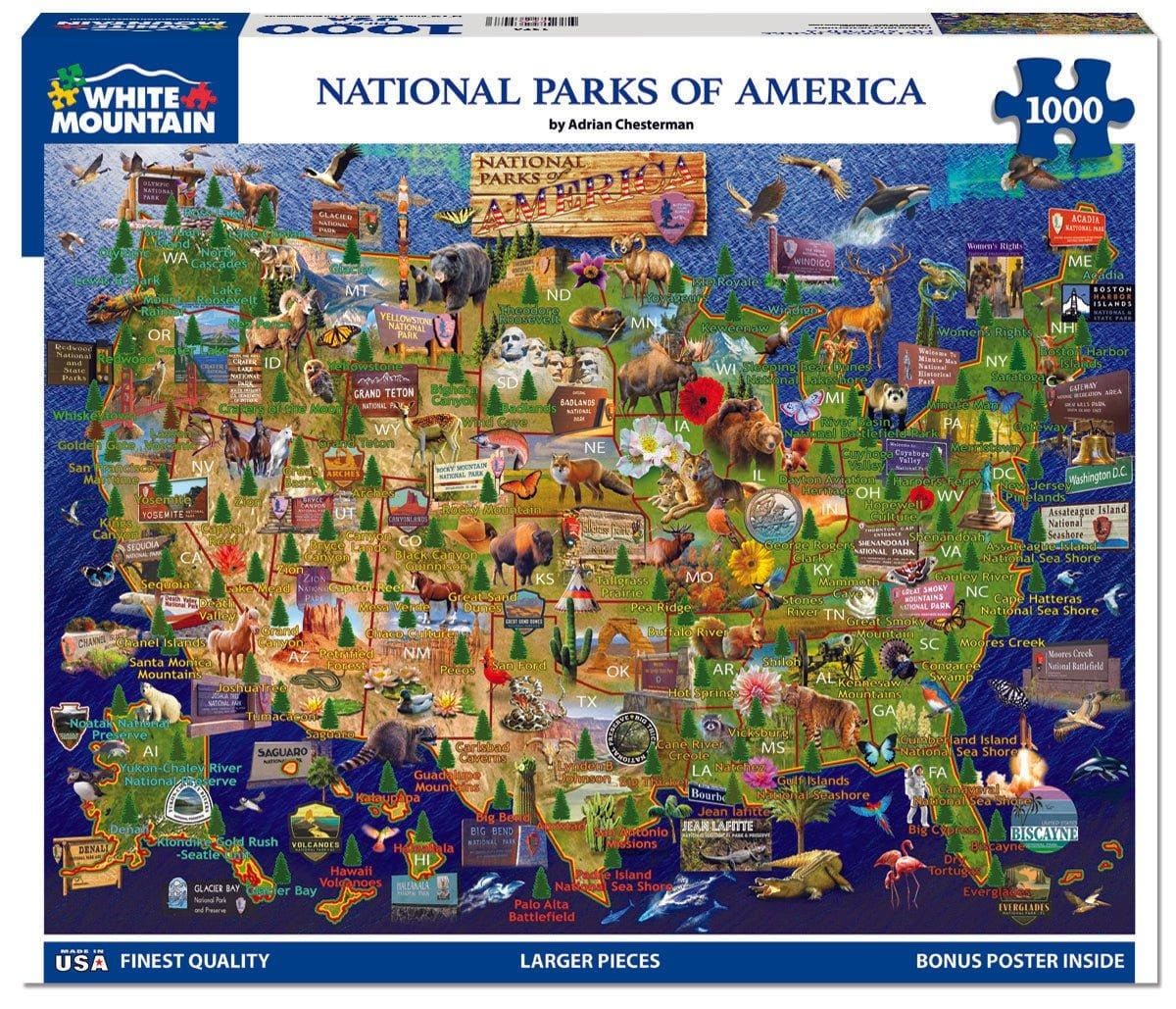 National Parks Map