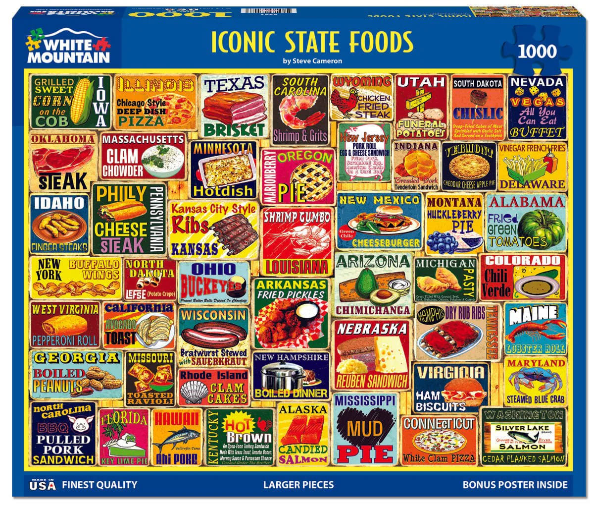 Iconic State Foods Food and Drink