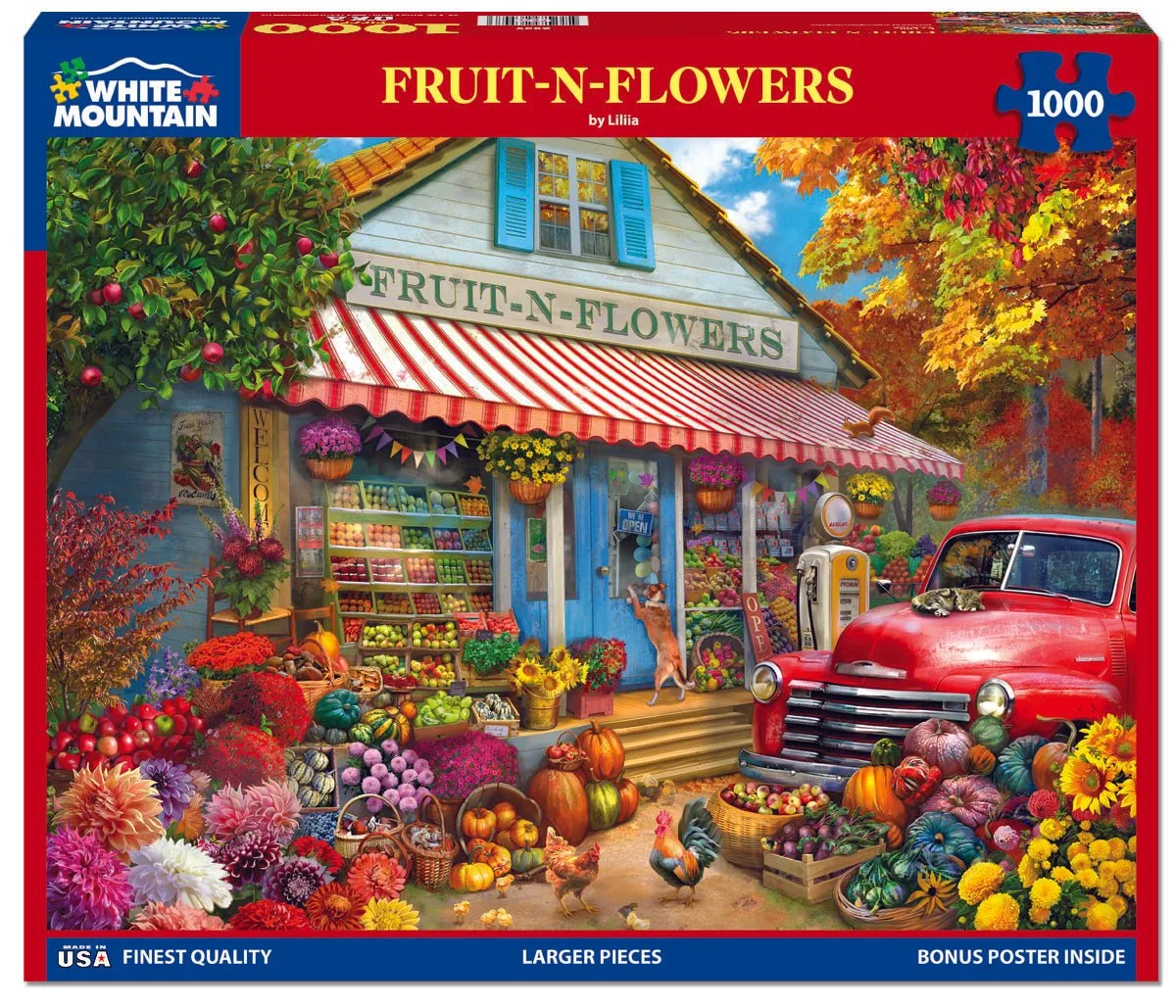 Fruit N Flowers Nostalgic & Retro