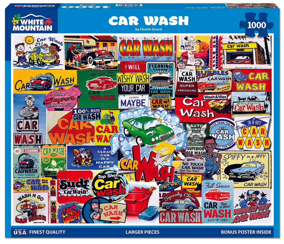 Car Wash Nostalgic & Retro