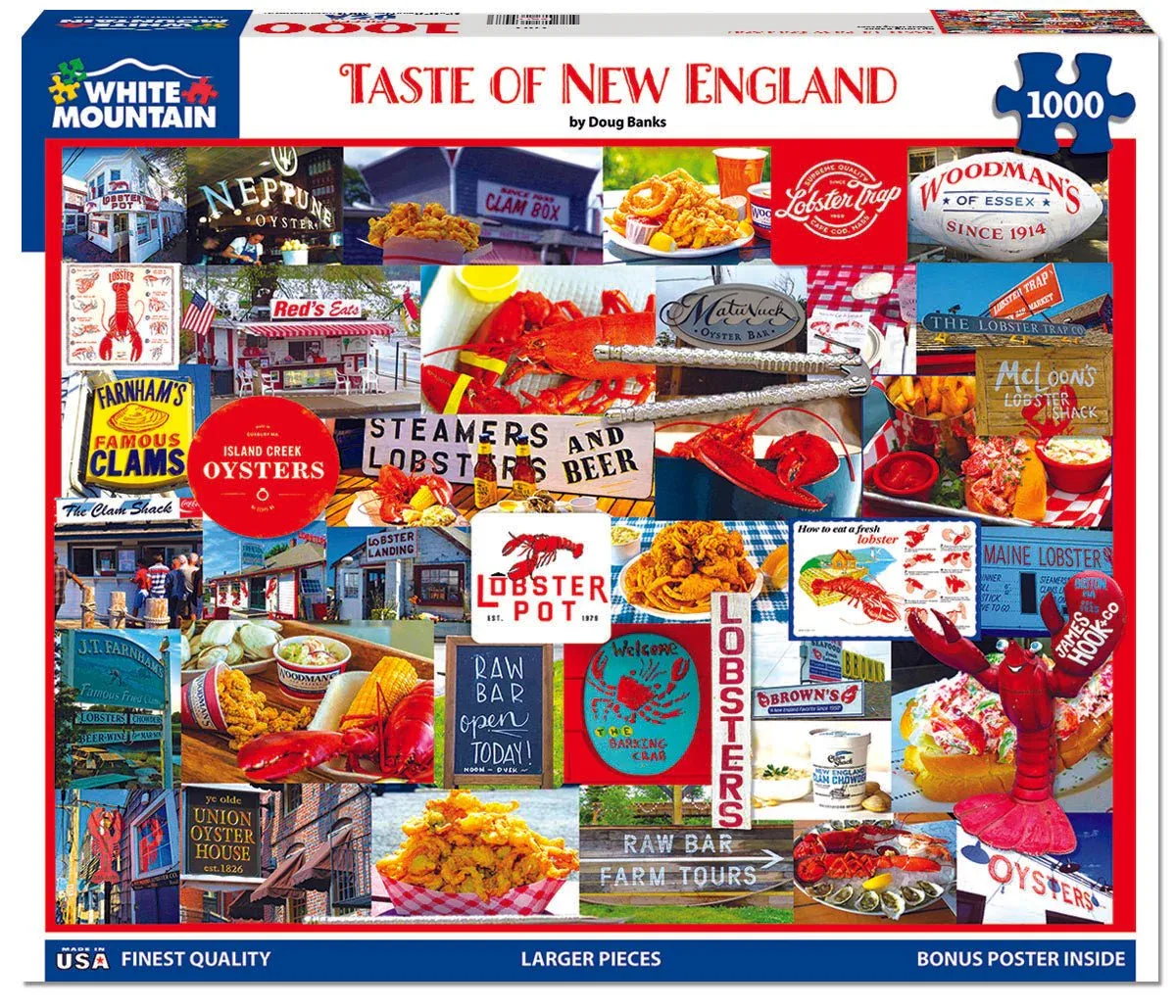 Taste of New England Collage