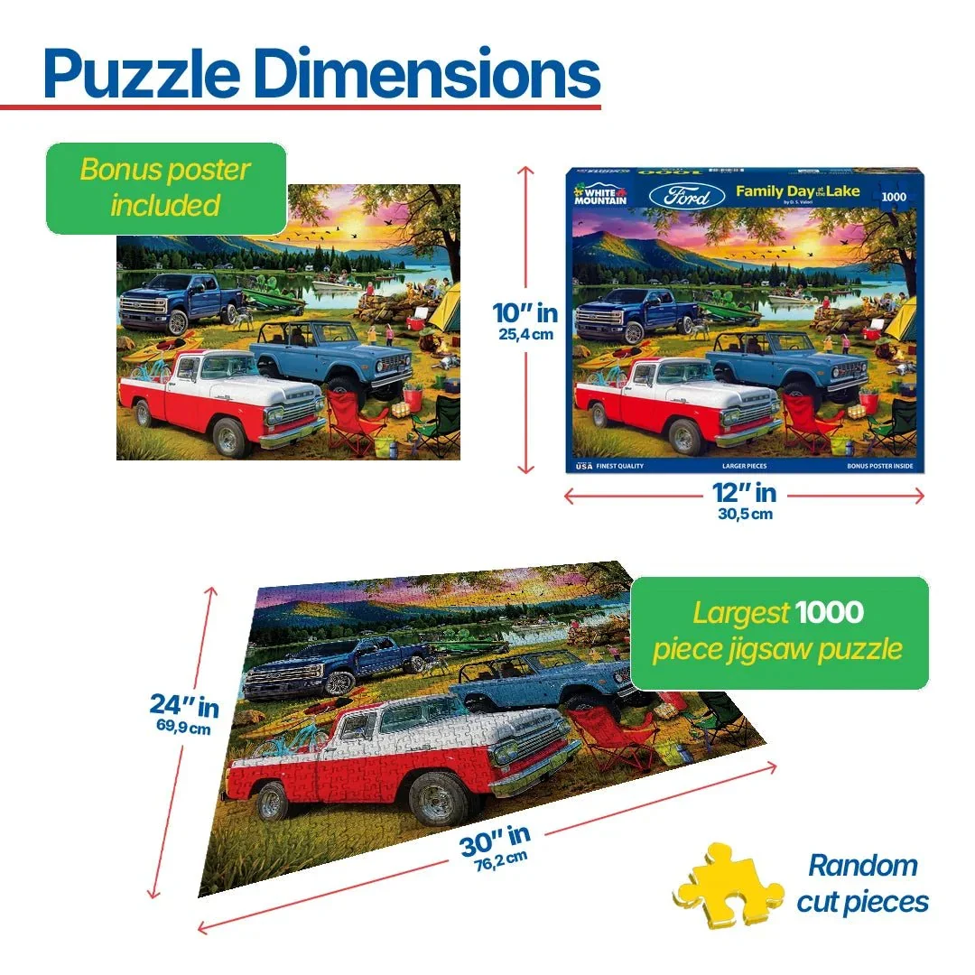 Family Day At The Lake - Ford