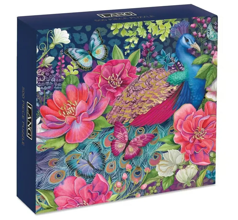 Lang Vibrant Plumes Puzzles 