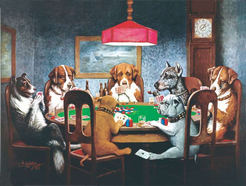 A Friend in Need Dogs Jigsaw Puzzle