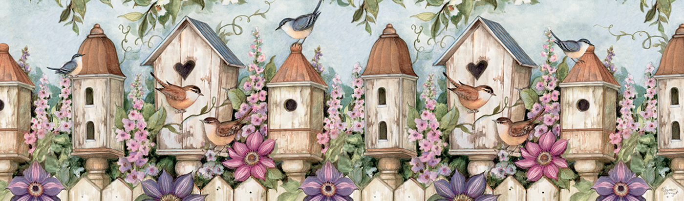 Birdhouse Garden Birds Jigsaw Puzzle