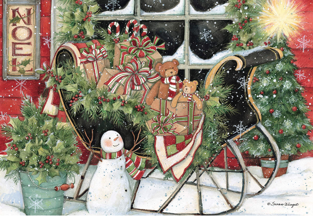 Santa's Sleigh Christmas