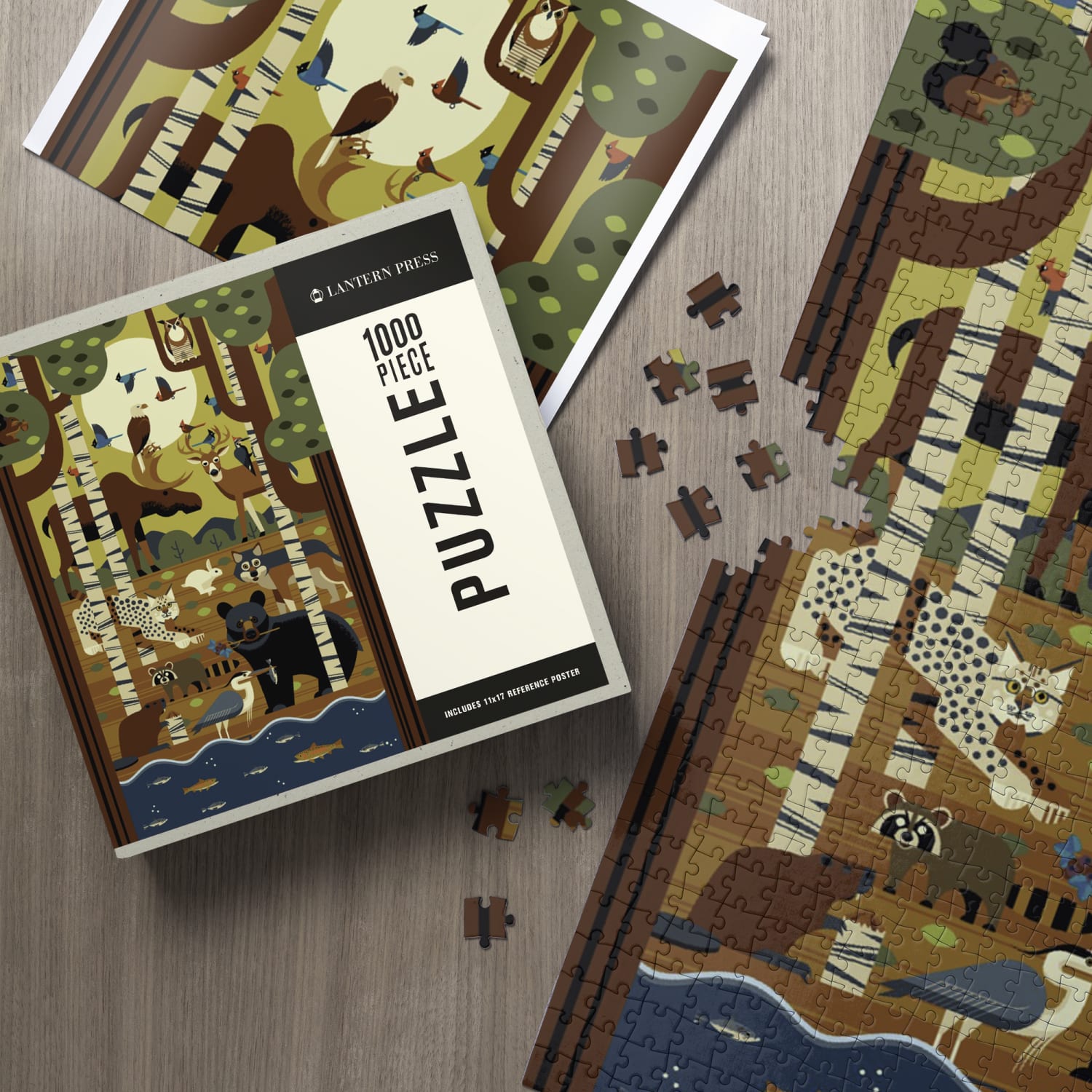 Forest Animals, Geometric