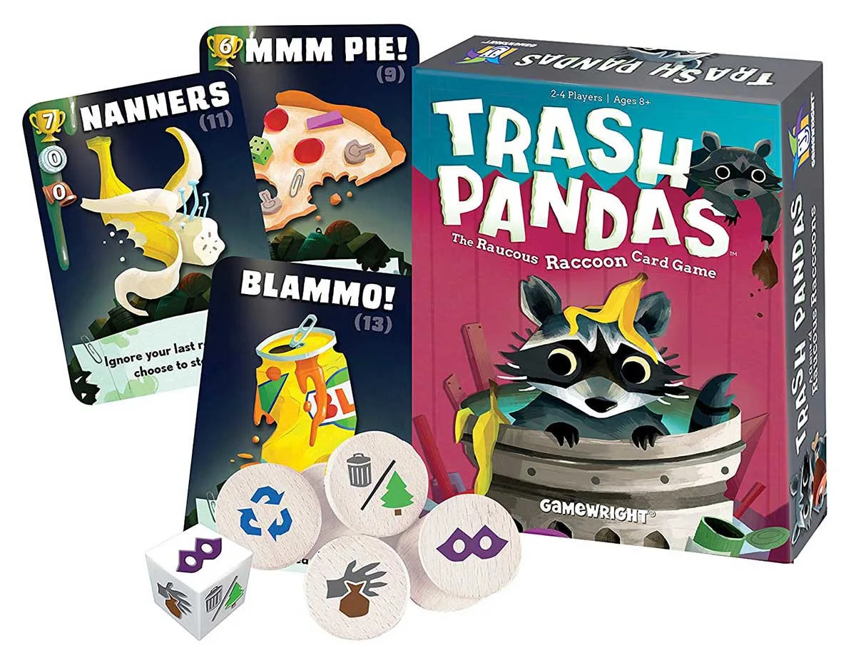 Trash Pandas Raucous Raccoon Card Game